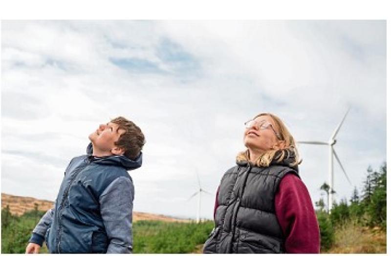 Kilmacrennan pupils 'blown away' by visit to Meenadreen Wind Farm