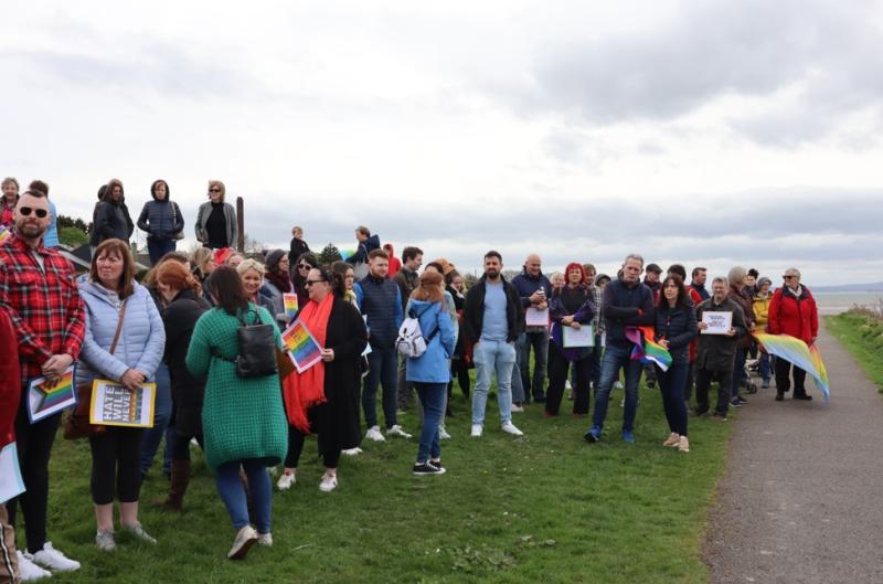 Large crowd attends Buncrana  vigil for murdered Sligo men