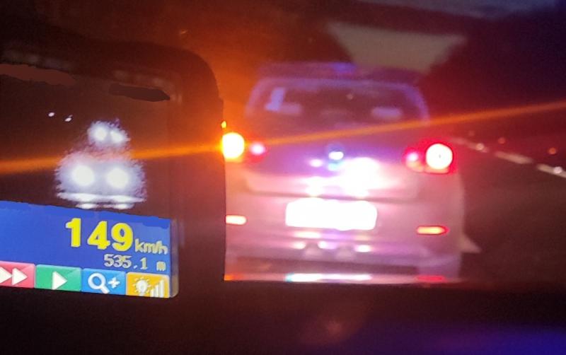 Unaccompanied driver test positive for drugs after being stopped for speeding 