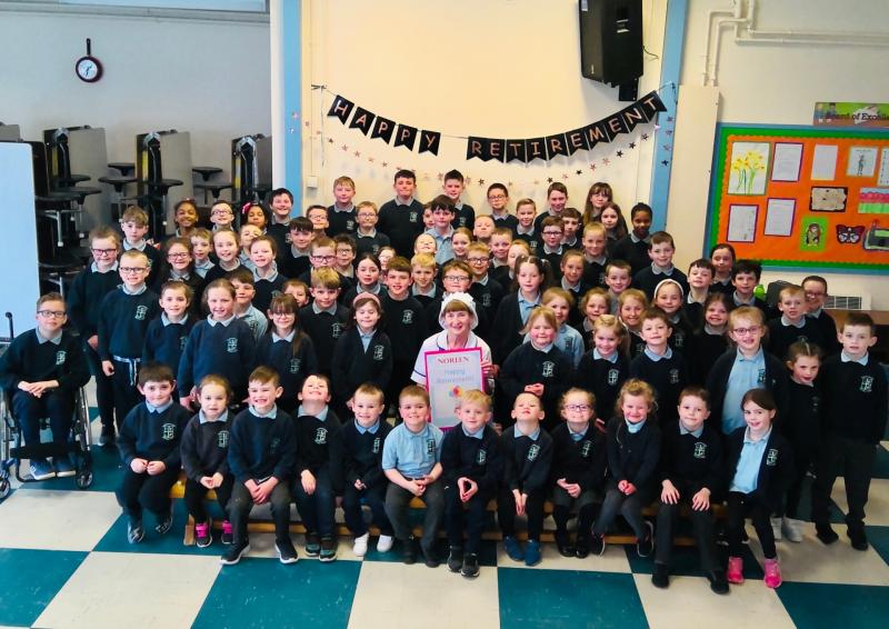 Much-loved County Derry school cook retires after 48 years