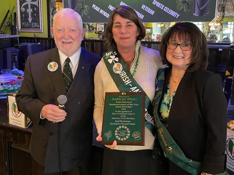 City of Minneapolis  honours Tipperary woman for her business acumen