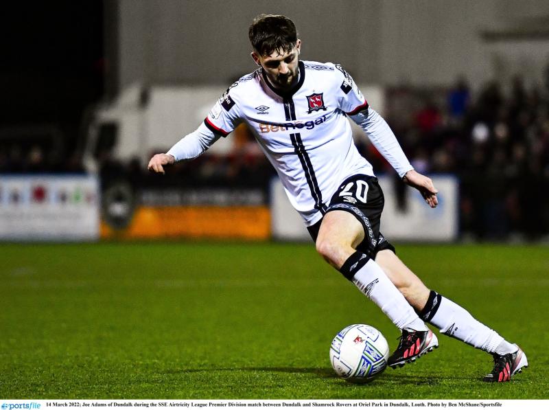 Joe Adams hoping for a more prominent role in the Dundalk  team 
