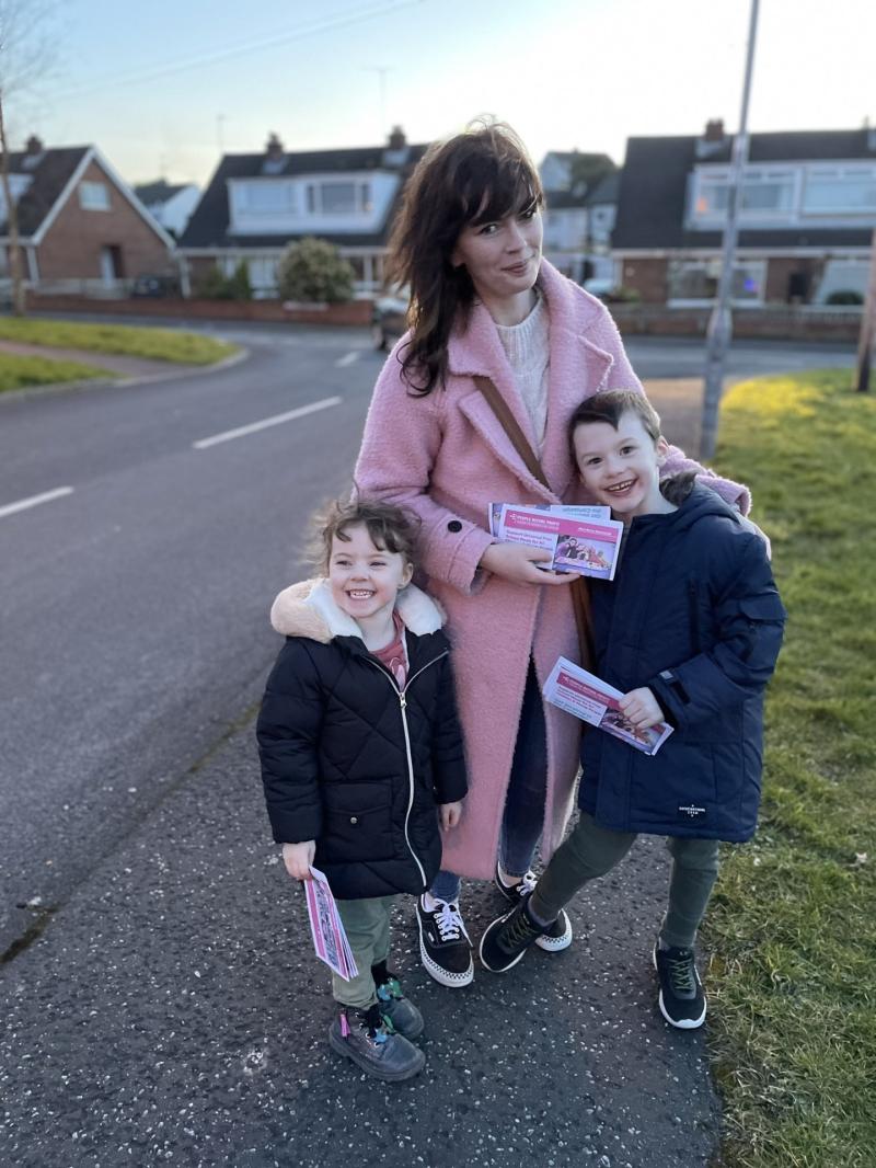 AE22: First-time candidate balancing parenting and full-time study with canvassing