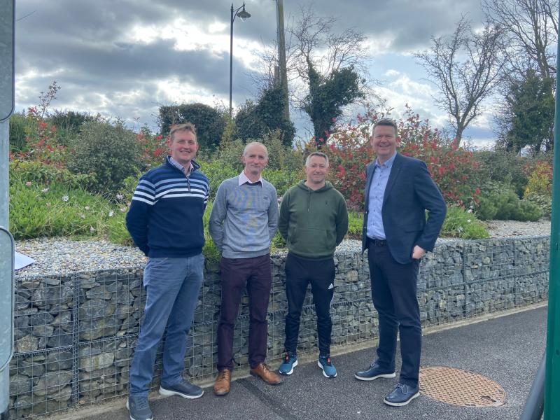 Tipperary based pharmaceutical industry makes generous donation to village's community garden 