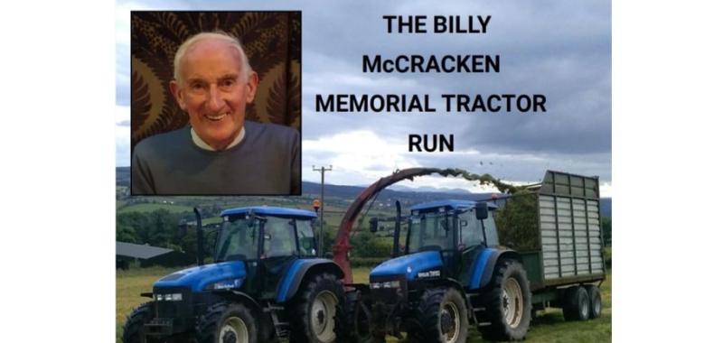  Billy McCracken Memorial Tractor Run on Sunday