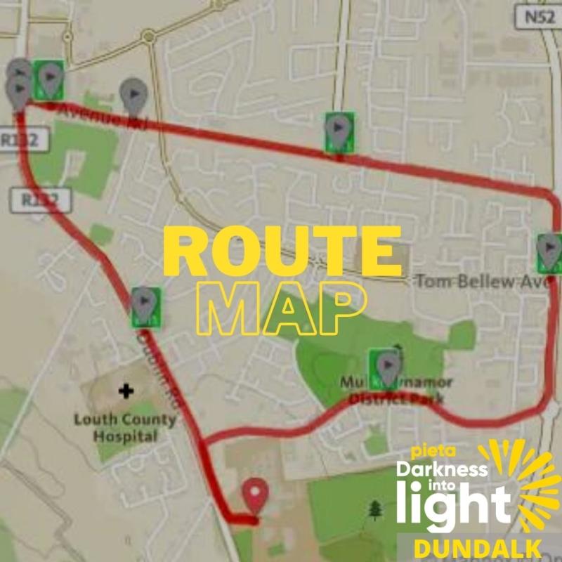 Countdown to Darkness into Light in Dundalk this Saturday morning