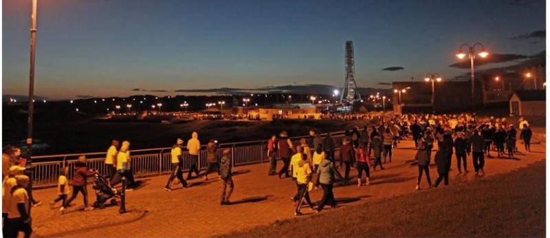 Bundoran Darkness into light walk has new start point 