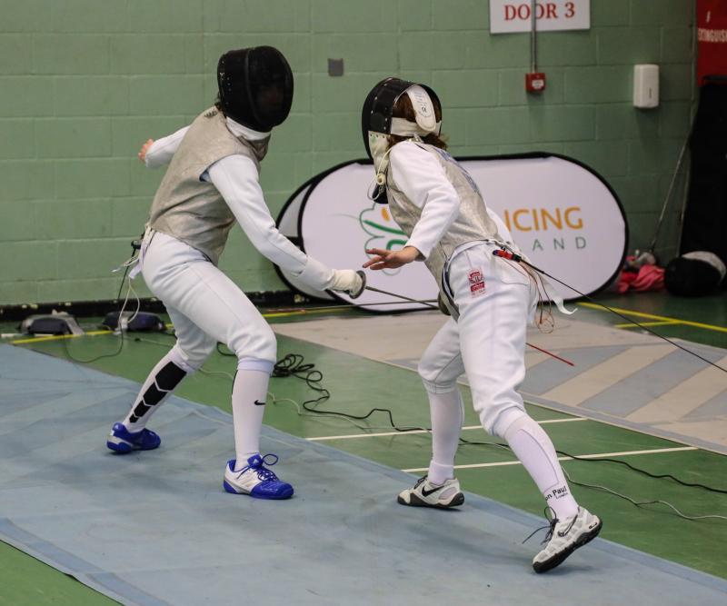 Laois teenager now ranked number one womens fencer in Ireland