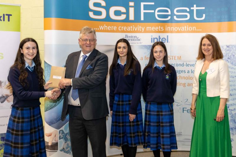 Louth schools among winners at this year's Scifest at Dundalk IT