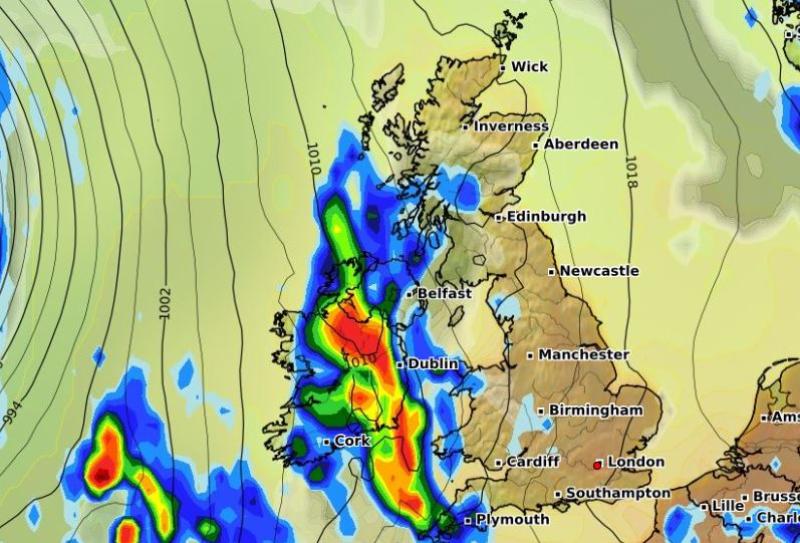 IRELAND WEATHER: Big change coming in the weather this week according to Met Eireann weather forecast
