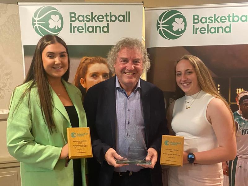 Laois legendary basketball coach receives Lifetime Achievement award