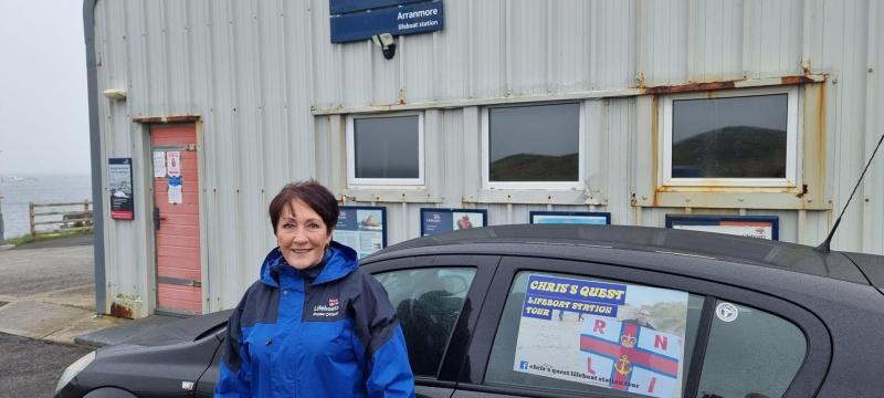 Chris’s Quest visits Arranmore RNLI Station