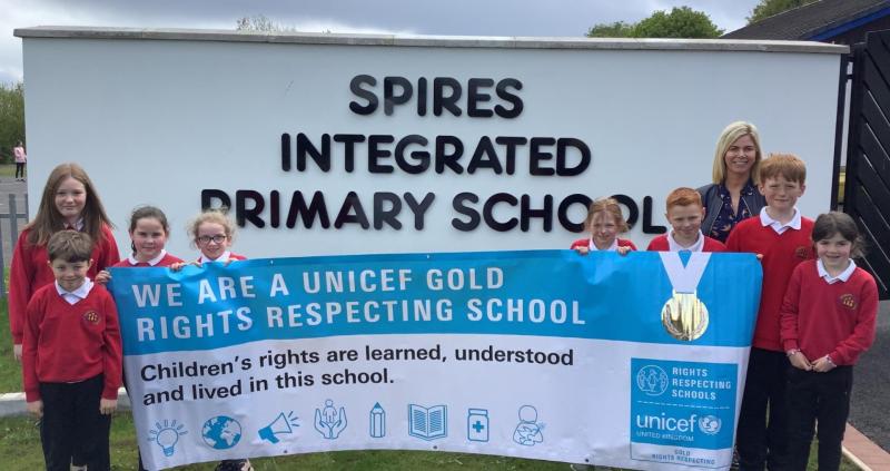 County Derry primary school receives prestigious UNICEF UK Gold Award