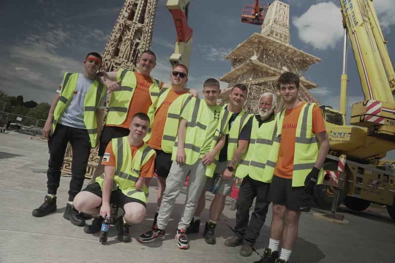 St Mary's Youth Club members praised for helping build monument to Covid-19 victims
