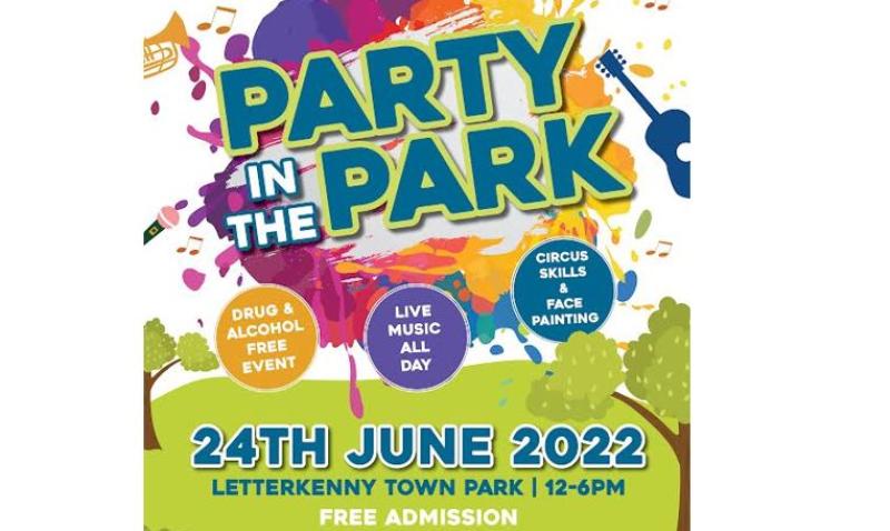Party in the Park in back on Friday, June 24