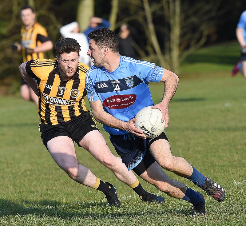 Trevor O'Brien Glyde Rangers and Shane Roddy Na Piarsaigh Blackrock