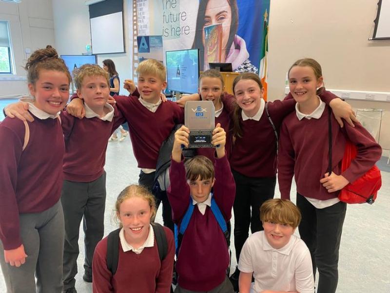 Leitrim school wins best team award 