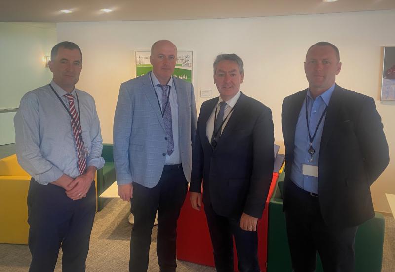 ICMSA meeting Billy Kelleher MEP in Brussels on the EID Directive amongst other issues