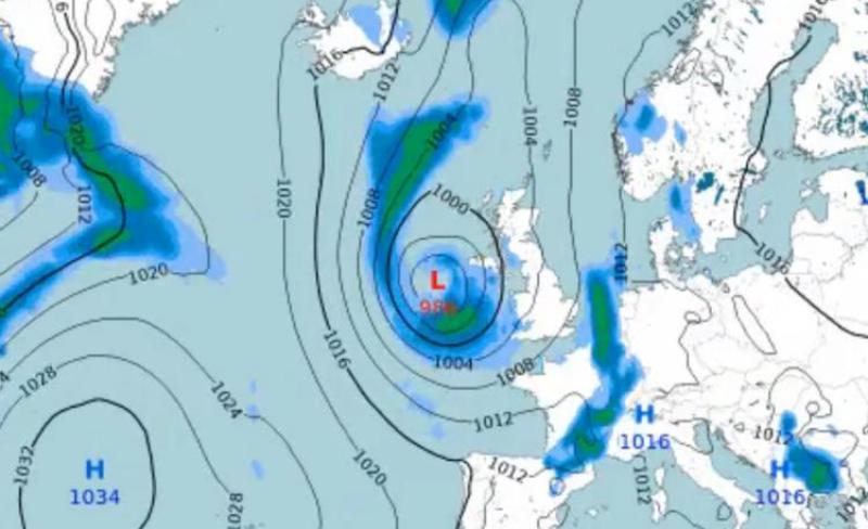 Rain and thunderstorms as Donegal added to weather warning list 