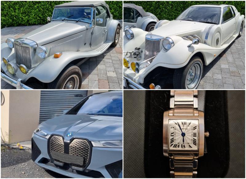 Unbelievable haul of crim bling seized by CAB in Laois, Kildare, Dublin, Waterford