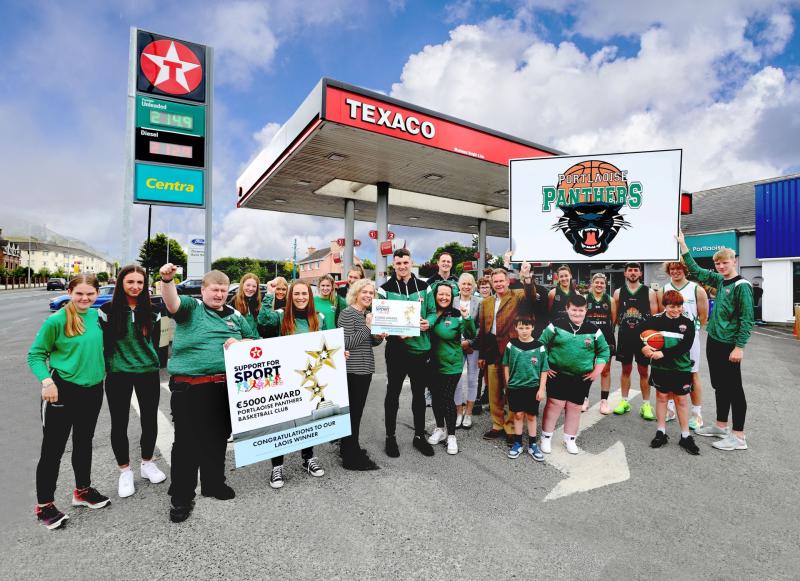 Laois basketball gets big bounce with big grant for Portlaoise Panthers