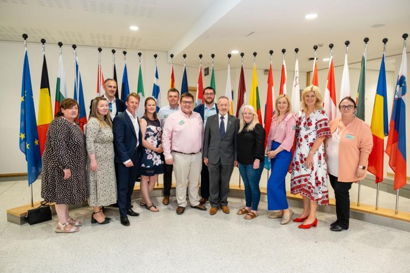Fine Gael councillors from Tipperary visit Brussels to meet with MEP Seán Kelly