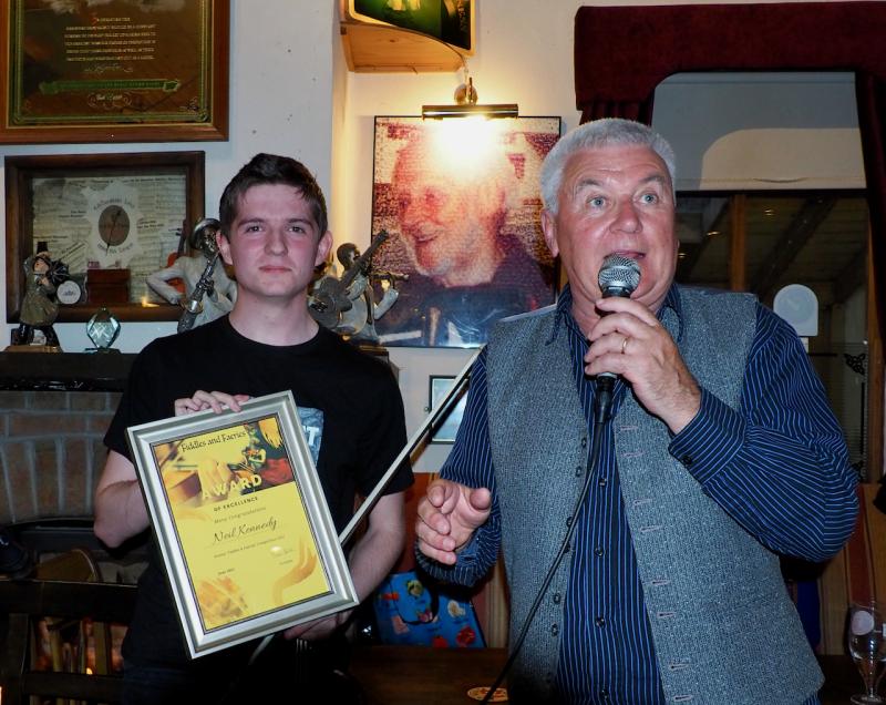 Dungloe teenager hits the right notes in fiddle-playing competition