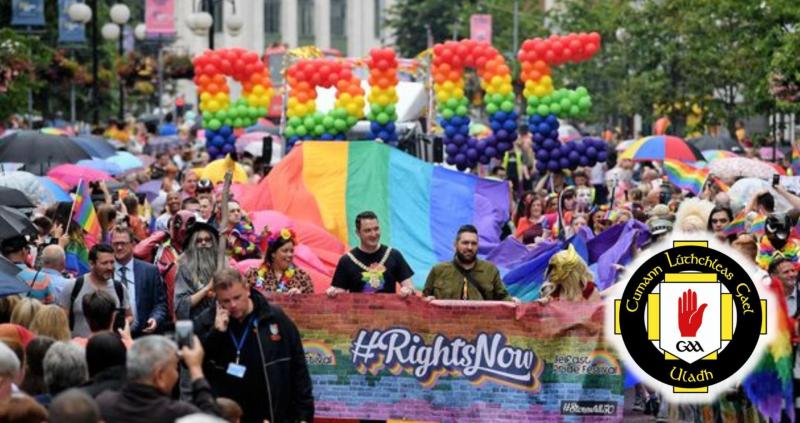 Ulster GAA to join Belfast Pride Parade