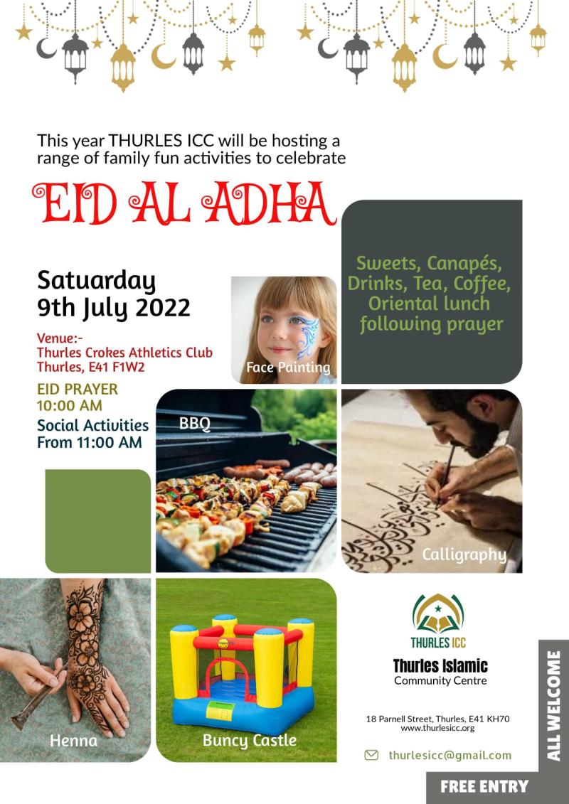 The Thurles Islamic Community Centre is hosting Eid al-Adha festival  this weekend