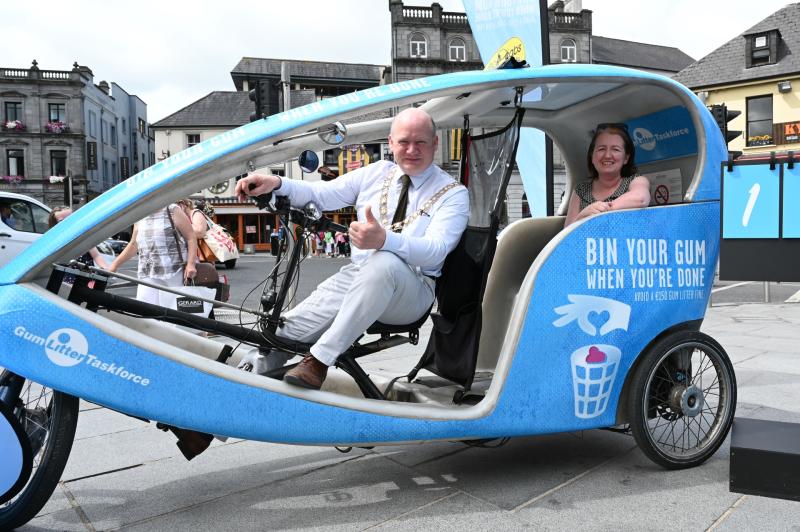 Gum Litter Campaign in Kilkenny
