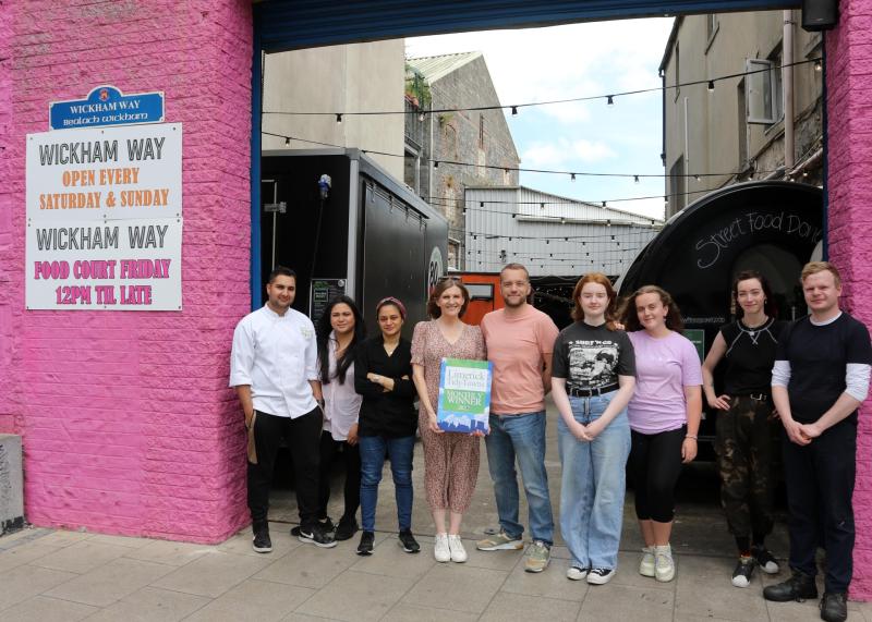 Team behind indoor market cleans up with Limerick Tidy Towns award