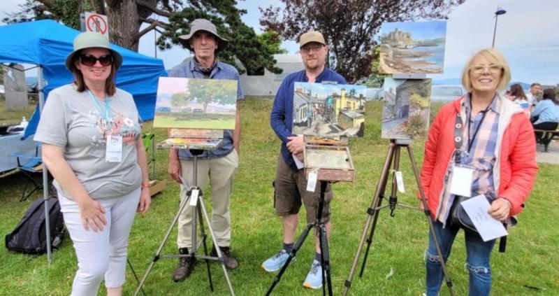 County Derry-born artist calls for interest from home