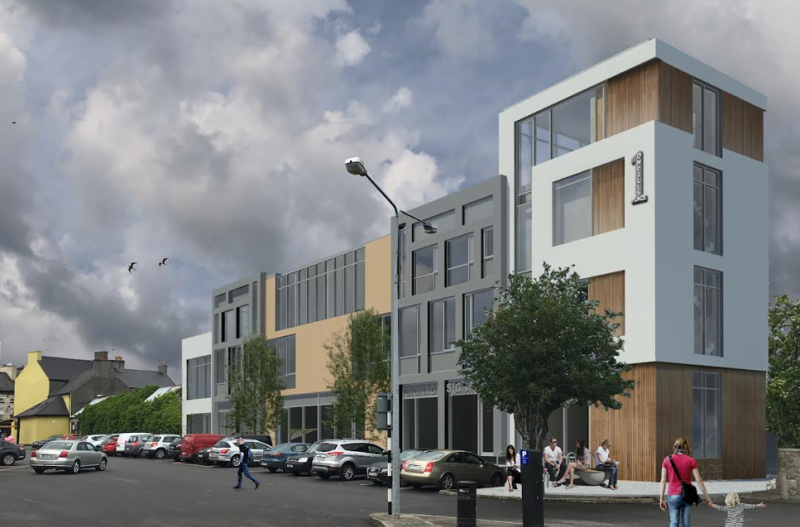 A mixed use development is planned for O'Neill Place in Tullamore