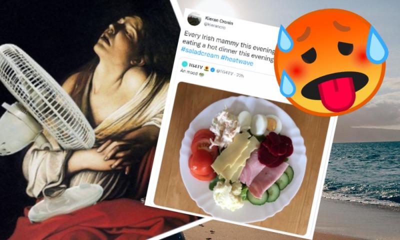 Twitter reacts to Costa del Ireland's scorching heatwave