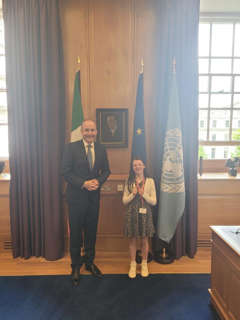 Tipperary schoolgirl brings her campaign for better services for children with autism to Dáil Committee after meeting Taoiseach 