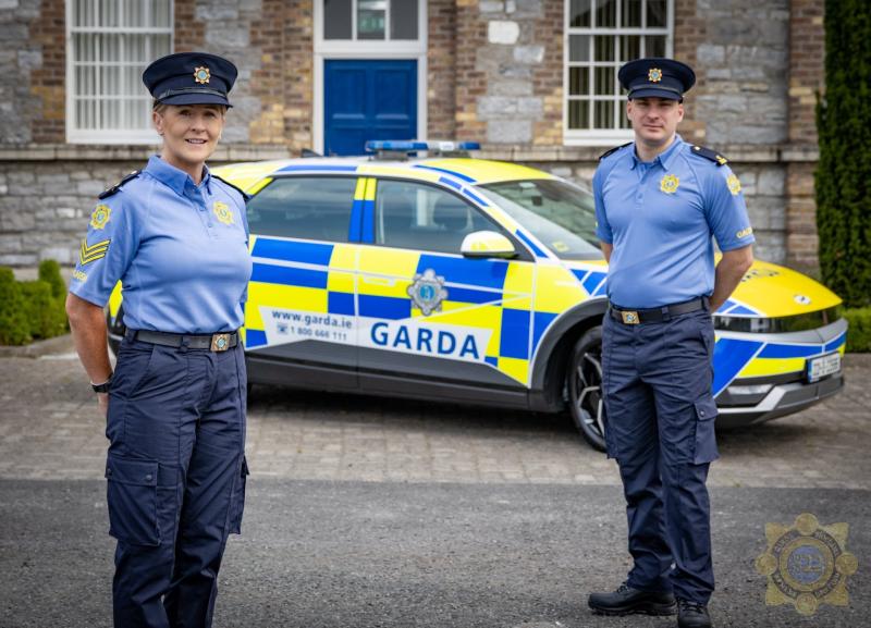 Offaly Gardai begin wearing new uniform