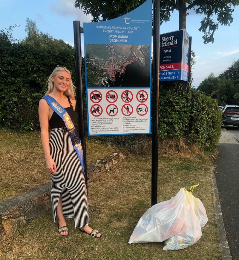 GALLERY: Miss Tipperary takes part in nationwide beach and waterways clean-up