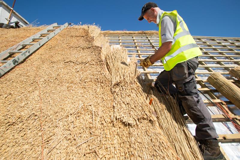 Mallet Tavern thatch