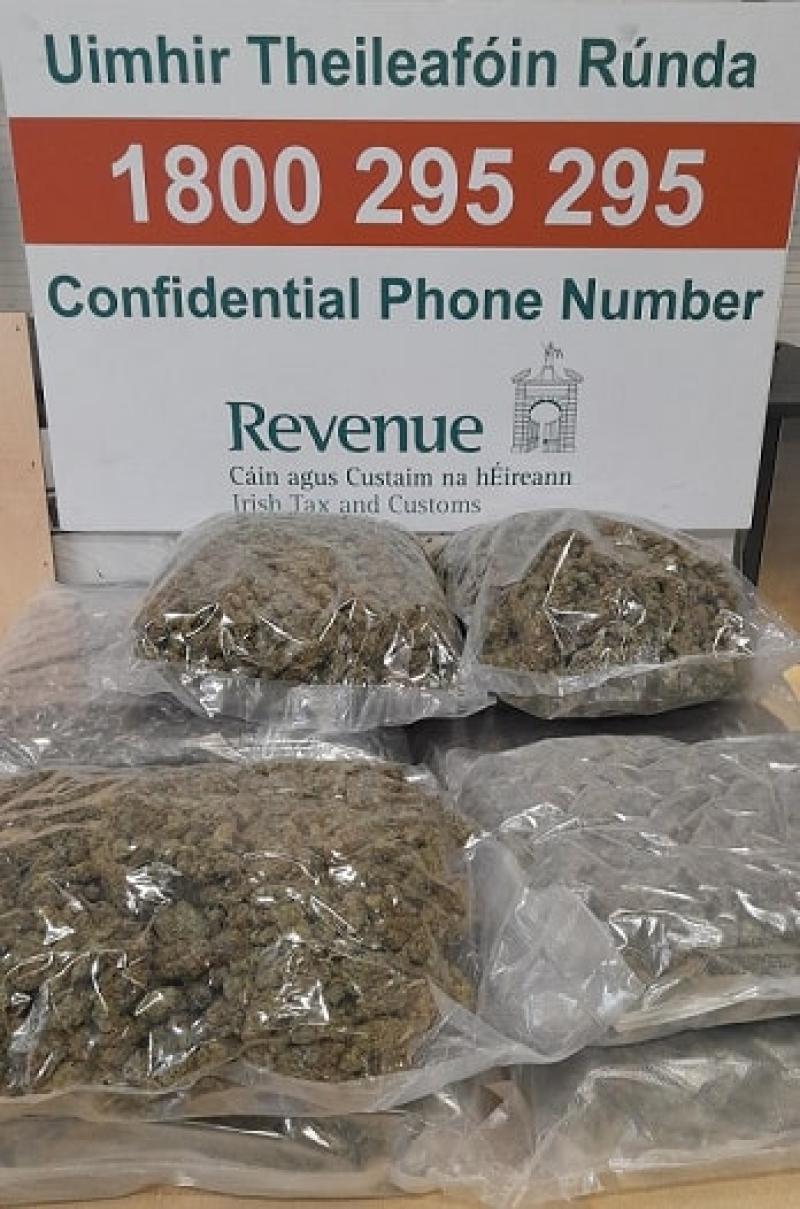 Drugs valued at €232,000  discovered in midland mail centre