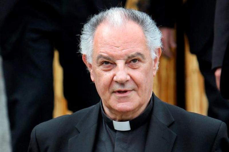 The late Bishop Seamus Freeman who will lay in Repose in the Pallotine College, Thurles on Wednesday