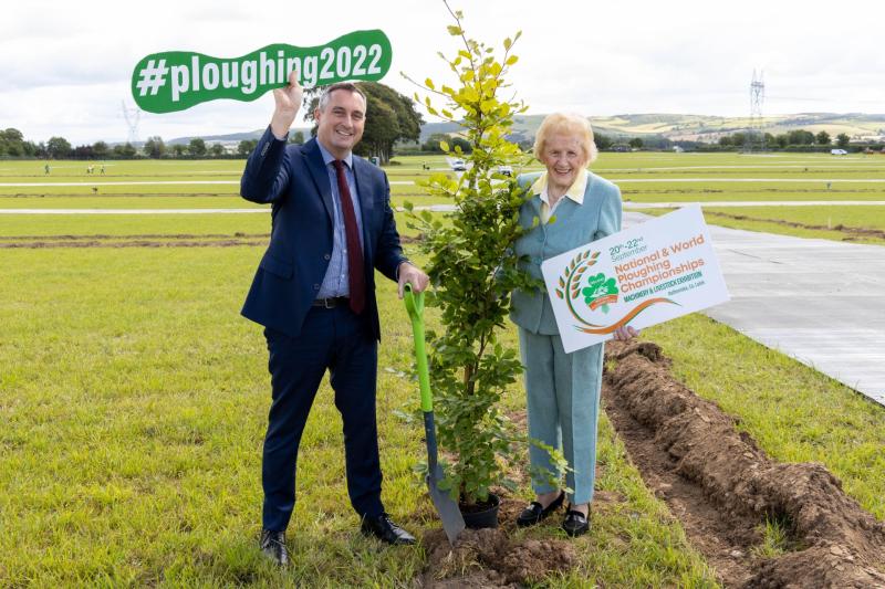Hedgerow plant giveaway at the National Ploughing Championships