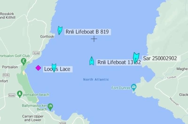 Major search underway at Lough Swilly after kayak found on Lough Swilly