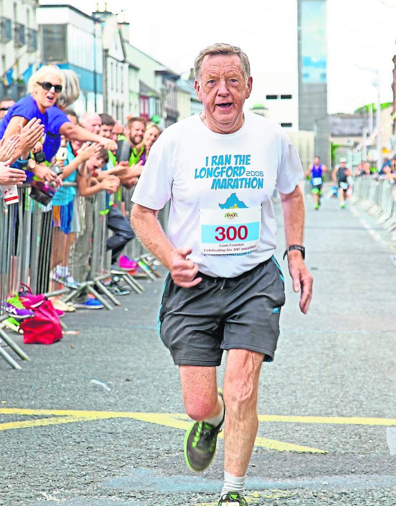 Liam lines up for marathon return