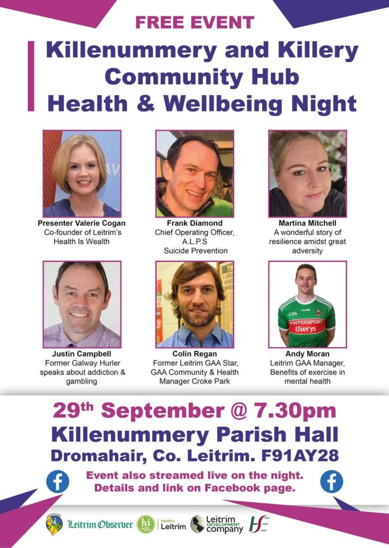 Killenummery Parish 'Health and Well-Being' Seminar