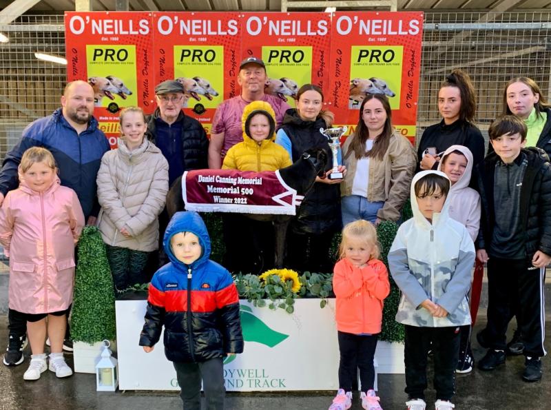 Derry Greyhounds: Georgina’s beautiful Bella lands the Daniel Canning Memorial Cup