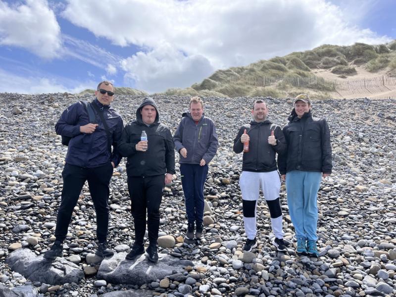 Rehabcare Longford undertake 100km walk