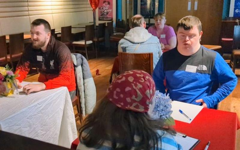 Stage Beyond plays Cupid with dating event for adults with learning disabilities