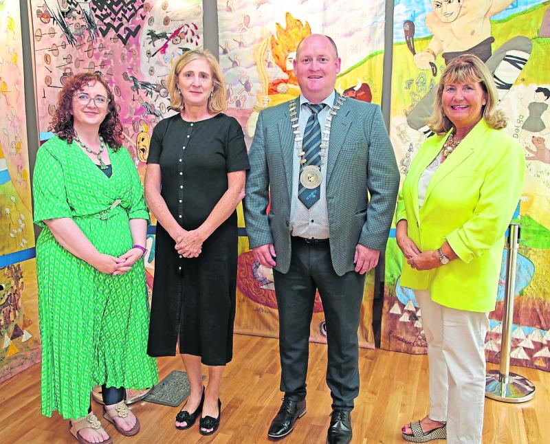 ‘Threading the Táin Tapestry’ exhibition opens in Longford