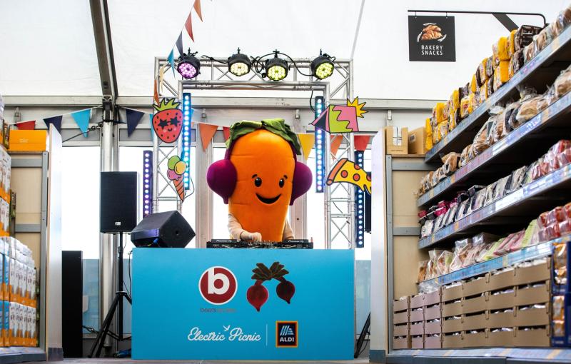 Electric Picnic: Aldi pop up supermarket at Laois festival