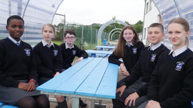 A new school year, and a new school uniform at Errigal College 